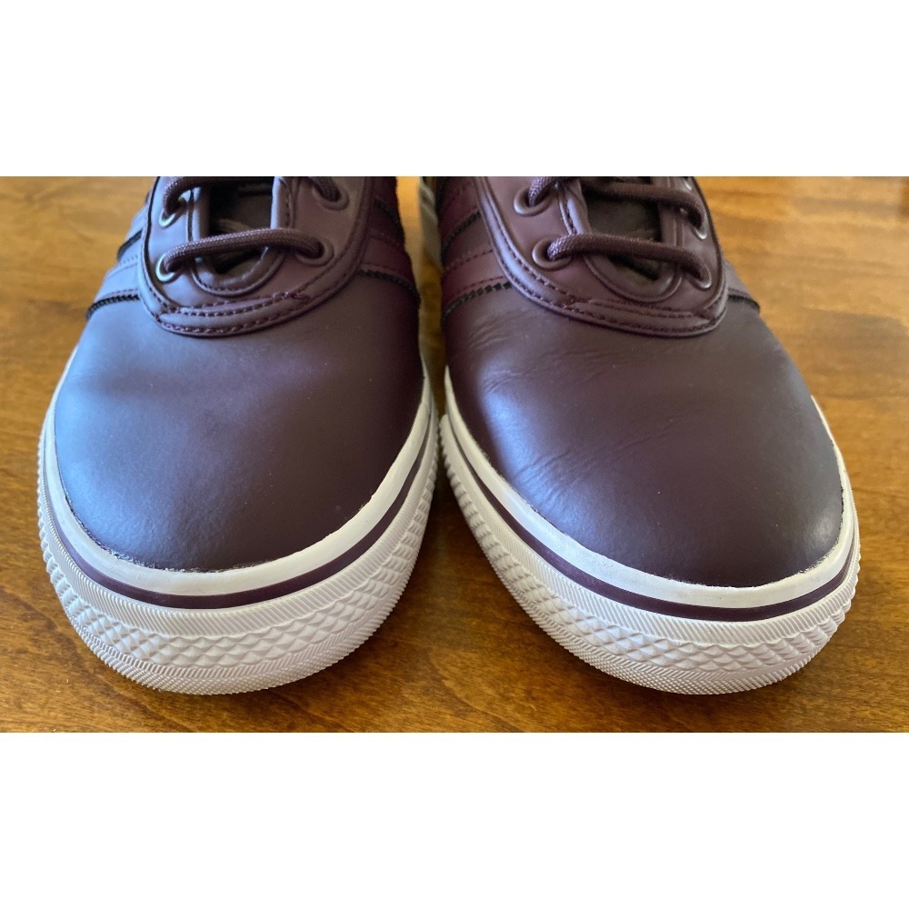 Adidas Adi-Ease Dark Burgandy Skate Shoes. Size 8 1/2 EUC - Picture 11 of 12